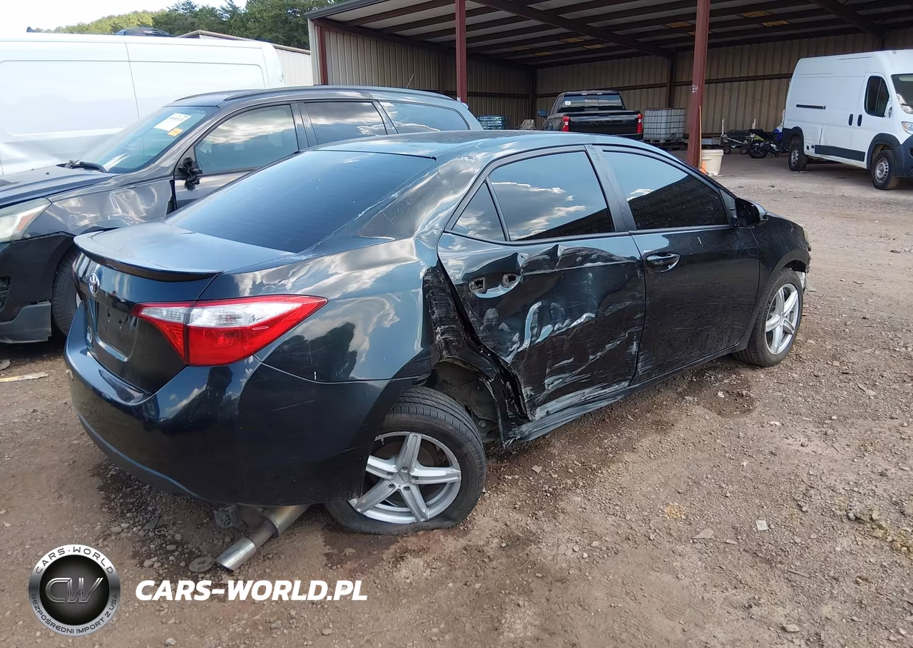 2015 Toyota Corolla S VIN:2T1BURHE6FC463423 - 4
