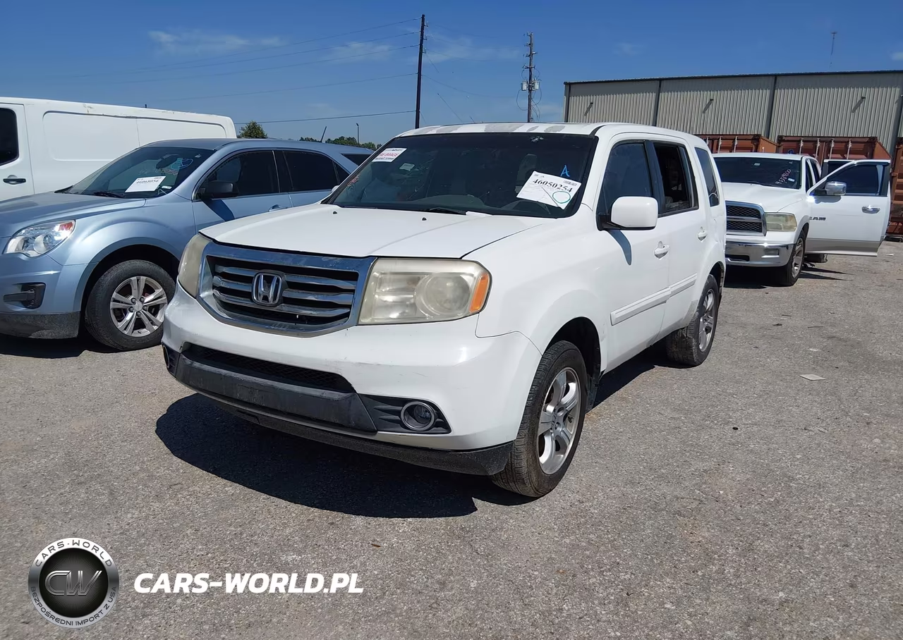 2012 Honda Pilot Ex-L VIN:5FNYF3H5XCB034066 - 2