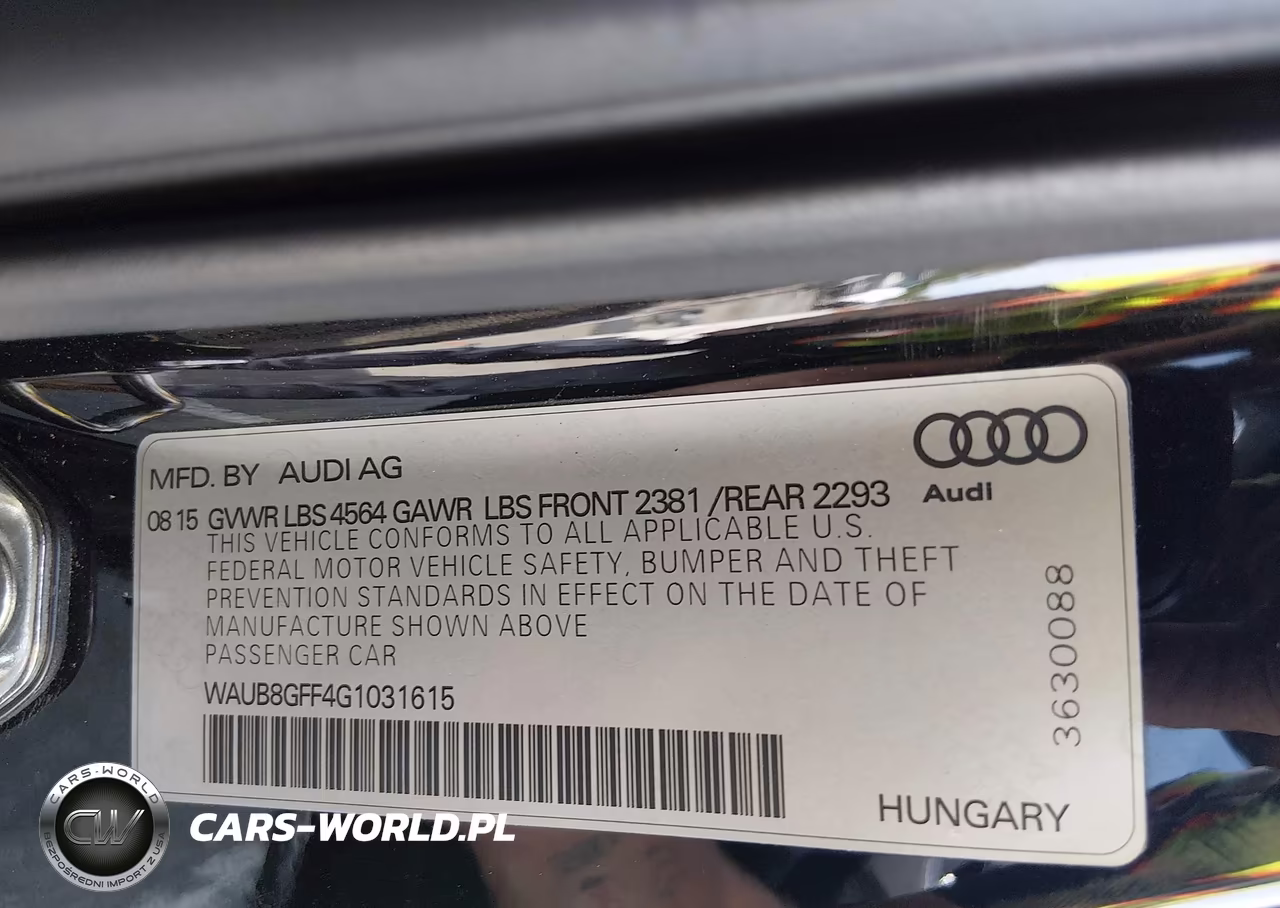 2016 Audi A3 2.0T Premium VIN:WAUB8GFF4G1031615 - 9