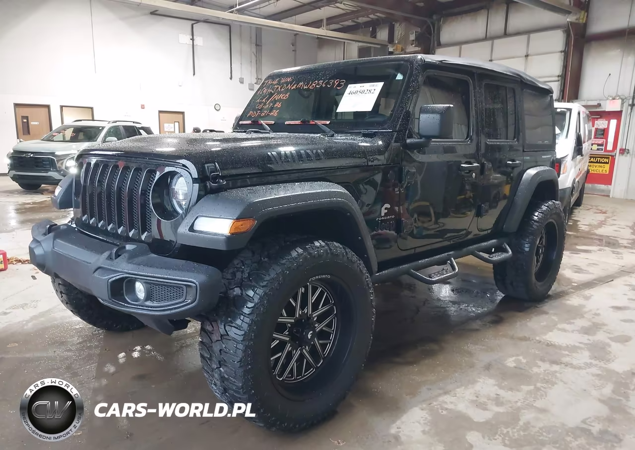2021 Jeep Wrangler Unlimited Willys 4X4 VIN:1C4HJXDN2MW836393 - 2