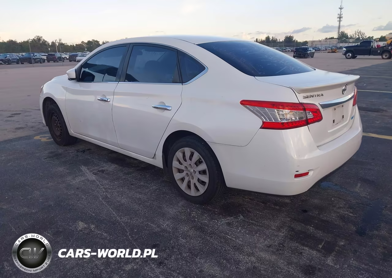 2014 Nissan Sentra Fe+ S VIN:3N1AB7AP8EY240738 - 3