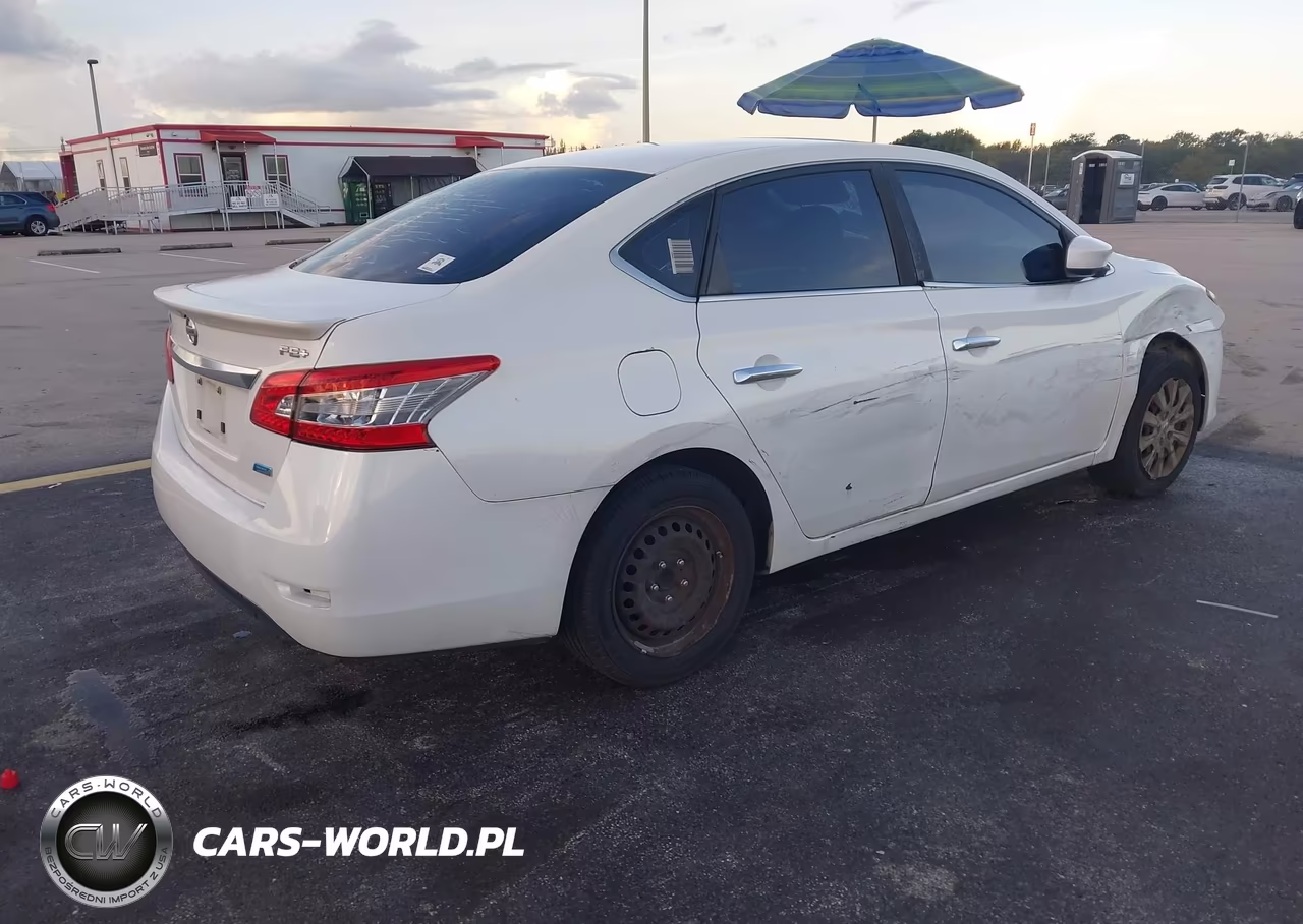 2014 Nissan Sentra Fe+ S VIN:3N1AB7AP8EY240738 - 4