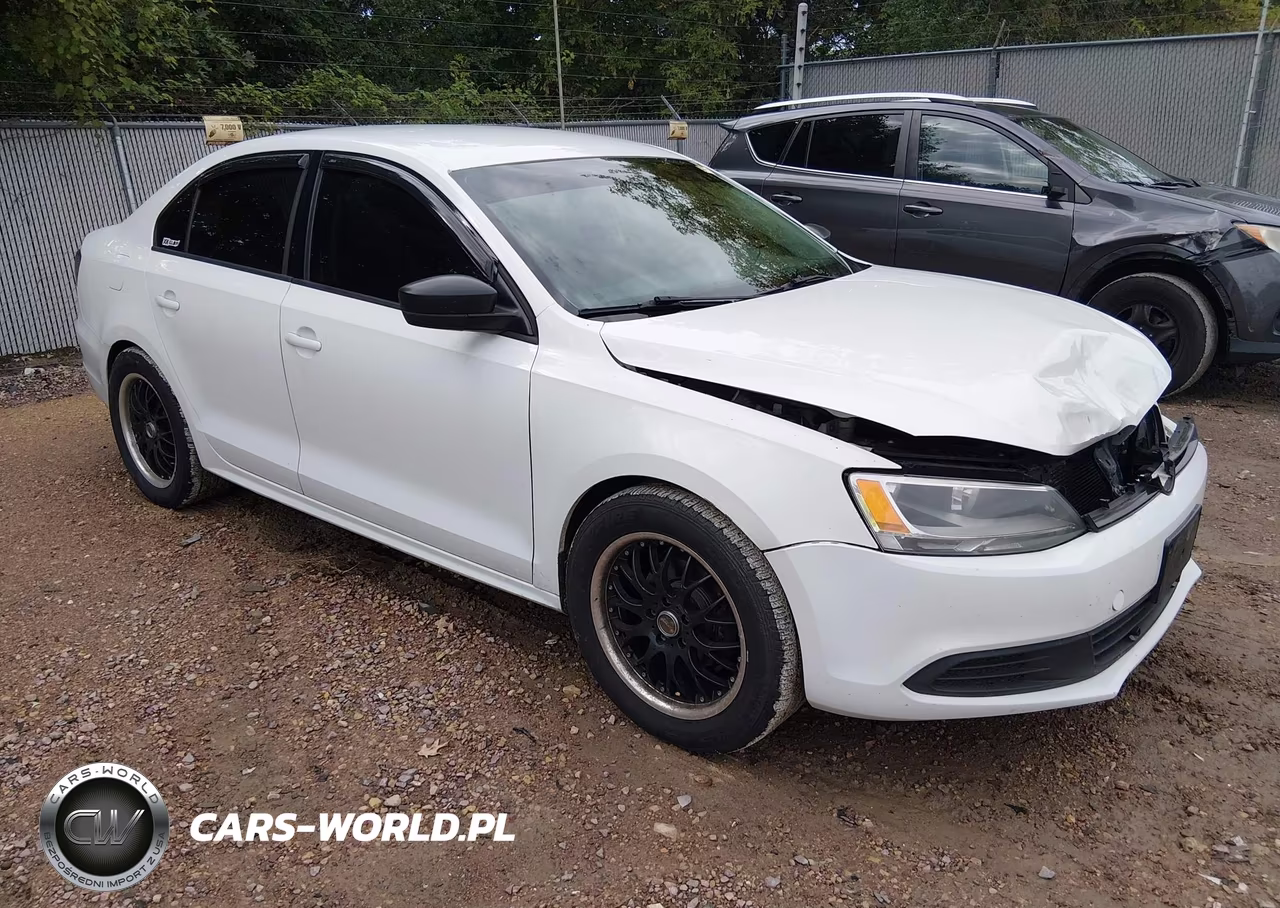 2014 Volkswagen Jetta 2.0L S VIN:3VW2K7AJ5EM313114 - 1