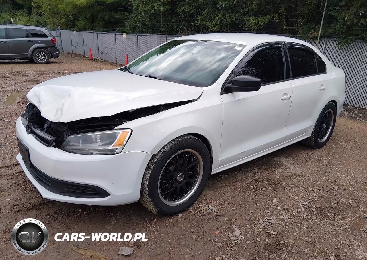 2014 Volkswagen Jetta 2.0L S VIN:3VW2K7AJ5EM313114 - 2