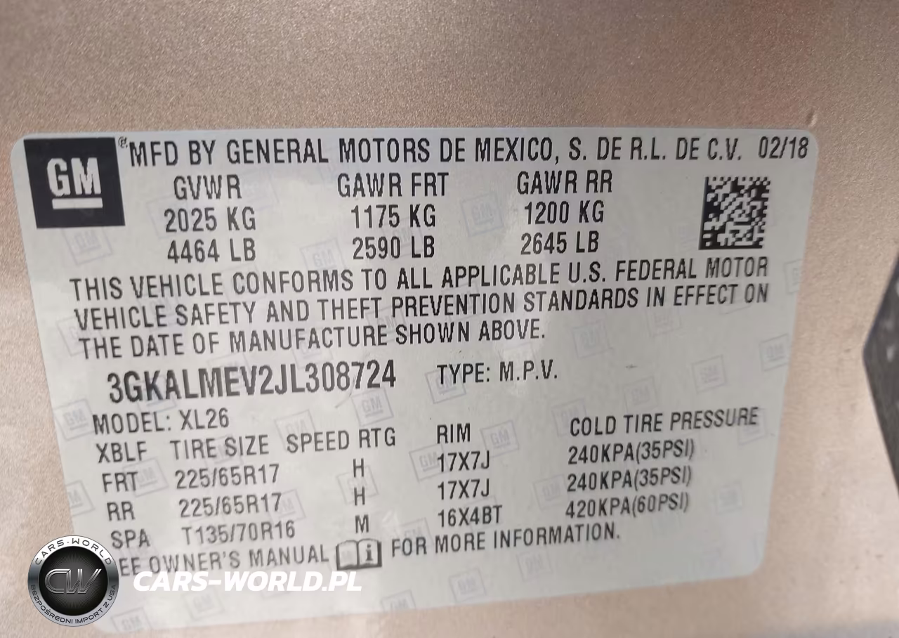 2018 GMC Terrain Sle VIN:3GKALMEV2JL308724 - 9