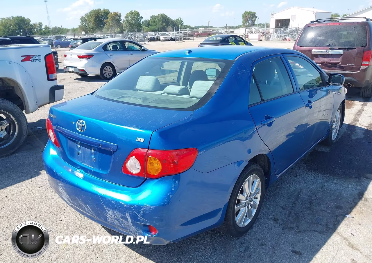 2009 Toyota Corolla Le VIN:JTDBL40E39J016817 - 4