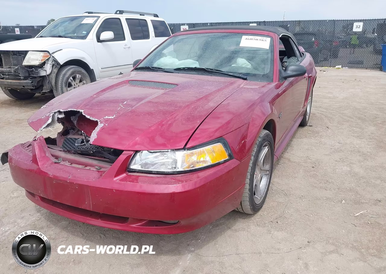 2000 Ford Mustang Gt VIN:1FAFP45X4YF266428 - 2