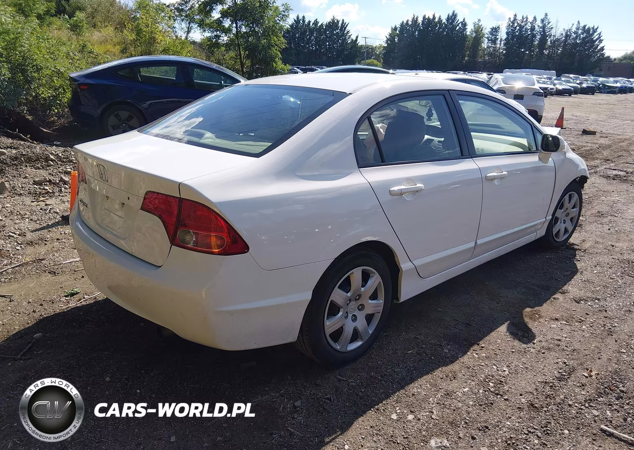 2007 Honda Civic Lx VIN:2HGFA16537H508115 - 4