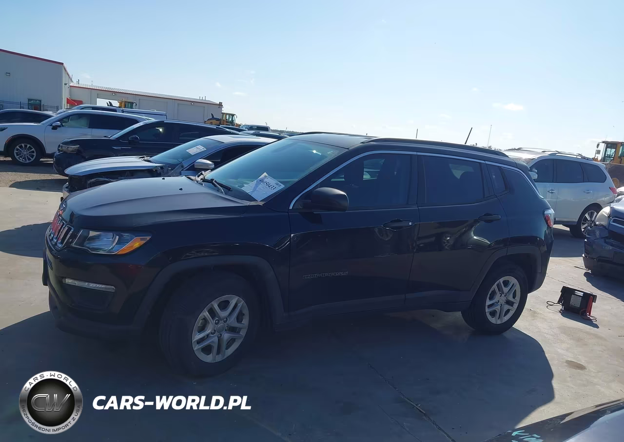 2021 Jeep Compass Sport Fwd VIN:3C4NJCAB5MT570900 - 14