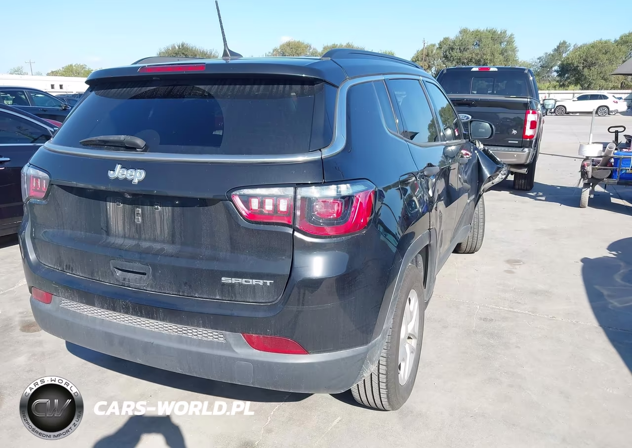2021 Jeep Compass Sport Fwd VIN:3C4NJCAB5MT570900 - 4
