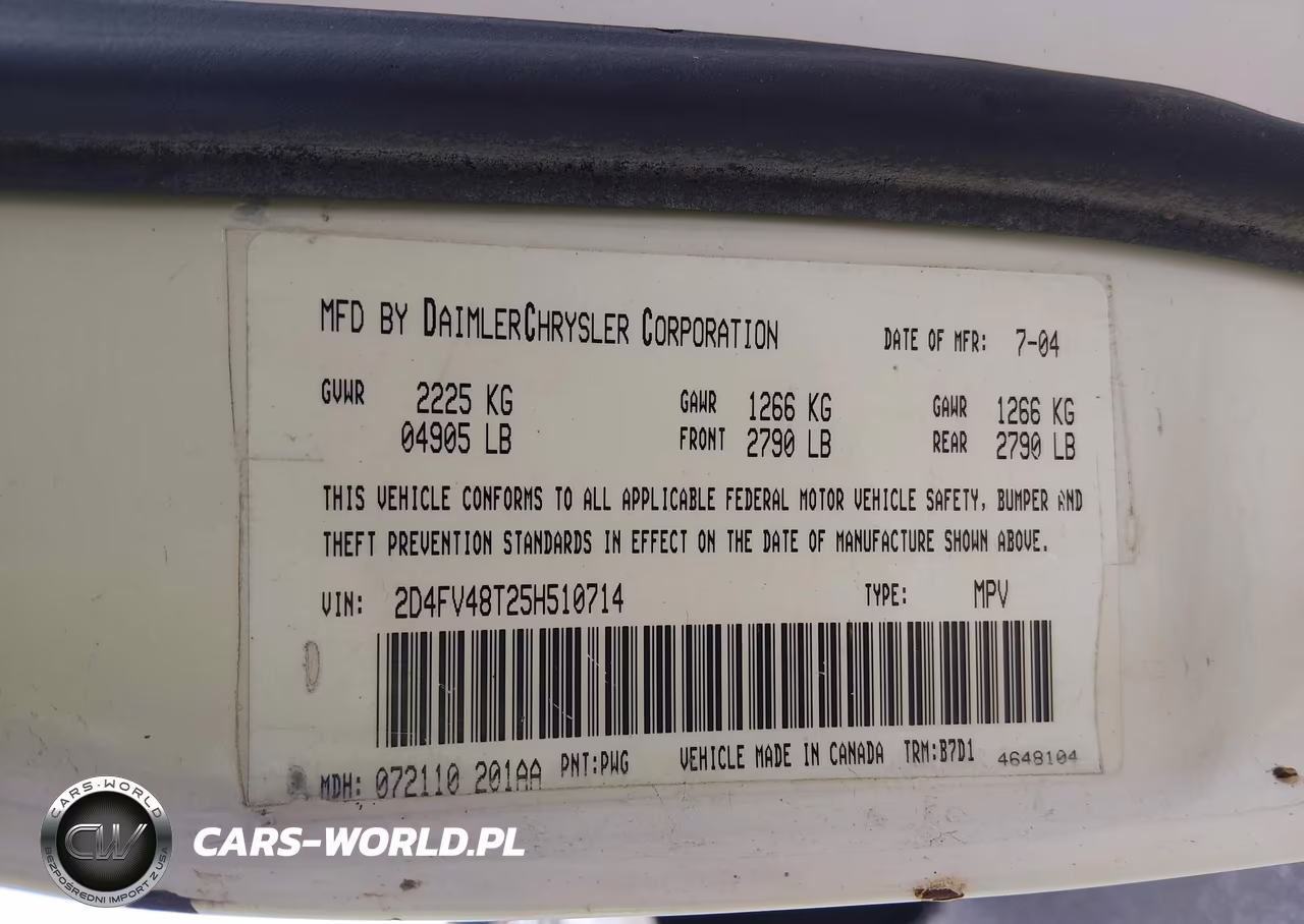 2005 Dodge Magnum Se VIN:2D4FV48T25H510714 - 9