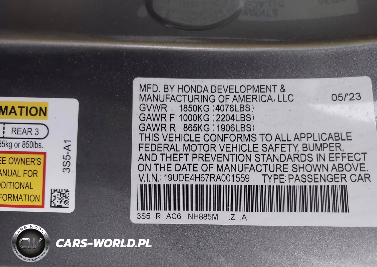 2024 Acura Integra A-Spec Technology VIN:19UDE4H67RA001559 - 9