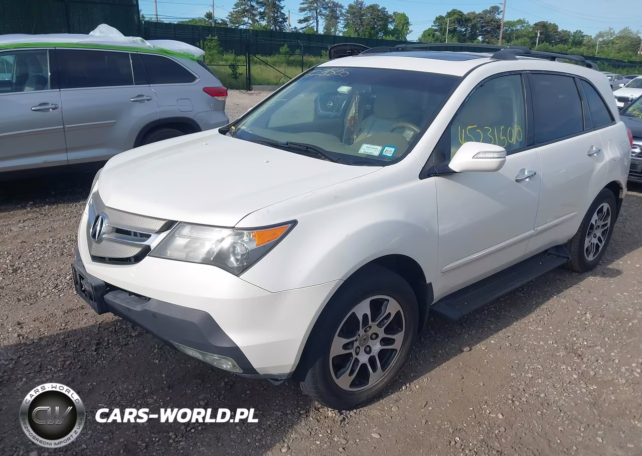 2009 Acura Mdx VIN:2HNYD28249H531195 - 2