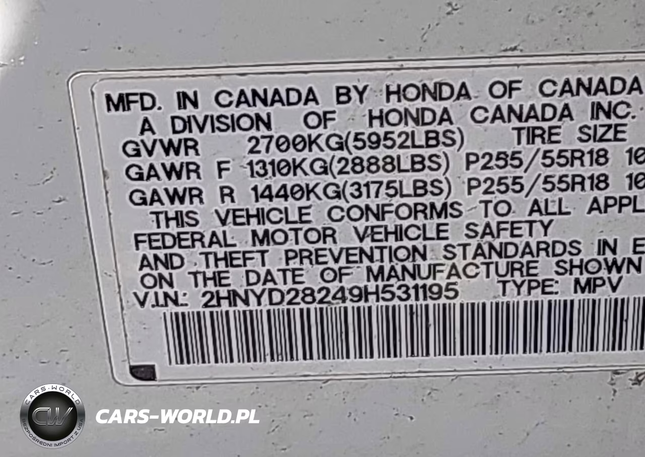 2009 Acura Mdx VIN:2HNYD28249H531195 - 9