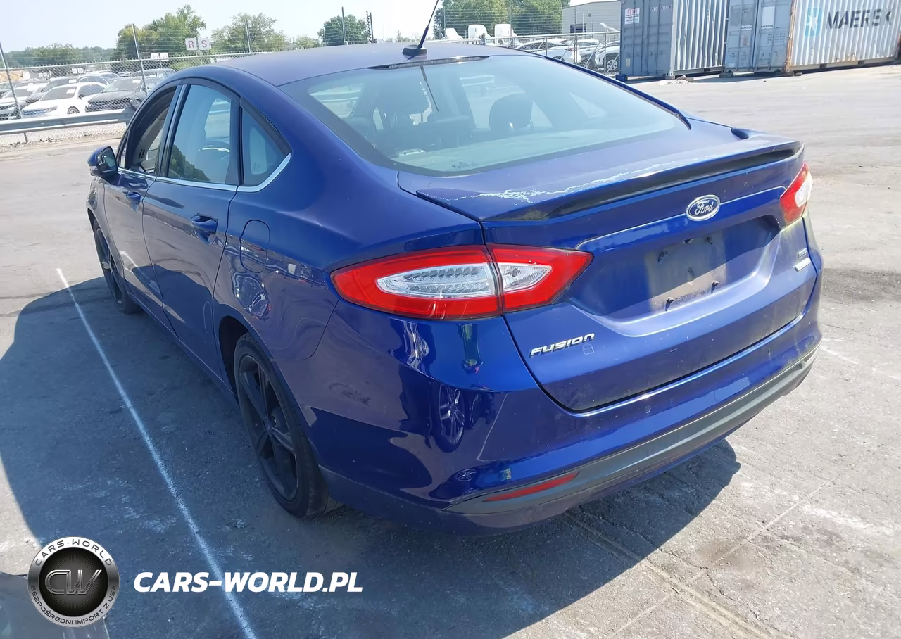 2016 Ford Fusion Se VIN:3FA6P0HD1GR402865 - 3
