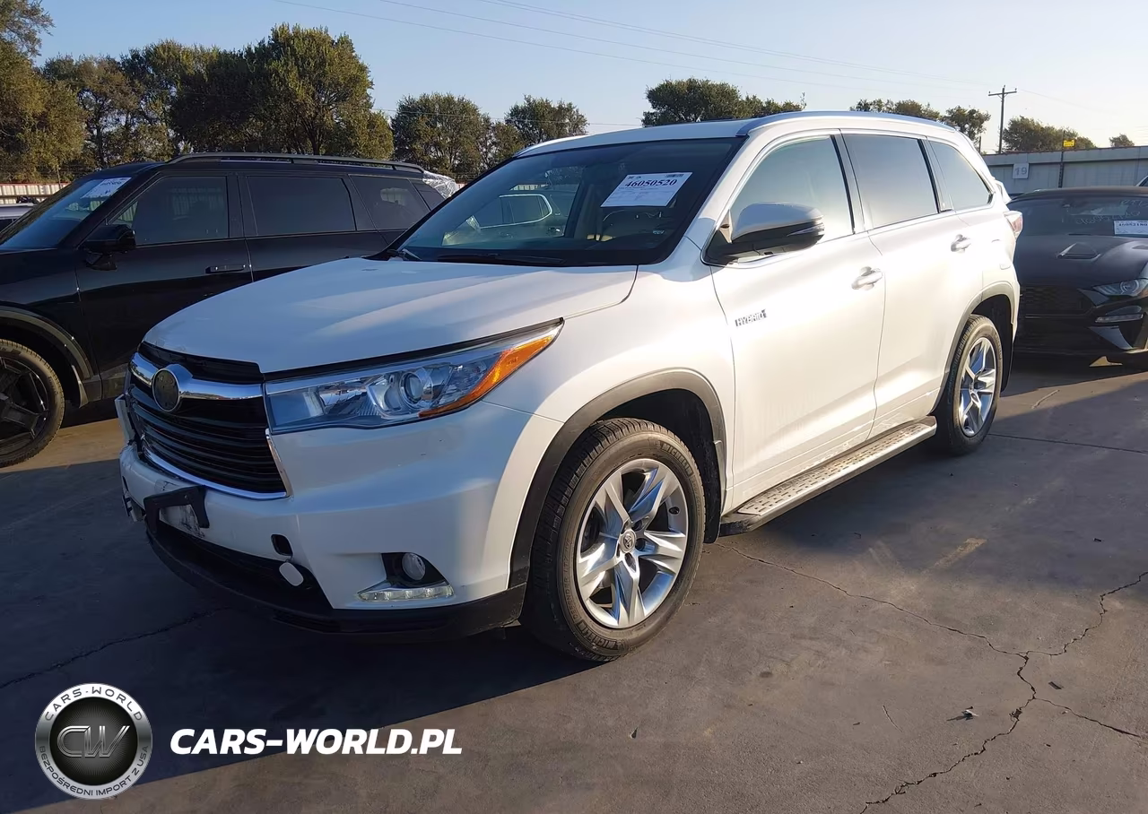 2015 Toyota Highlander Hybrid Limited VIN:5TDDCRFH0FS009345 - 2