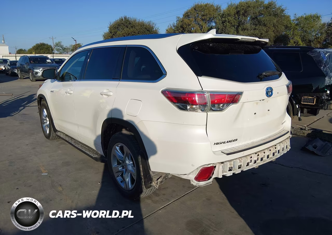 2015 Toyota Highlander Hybrid Limited VIN:5TDDCRFH0FS009345 - 3