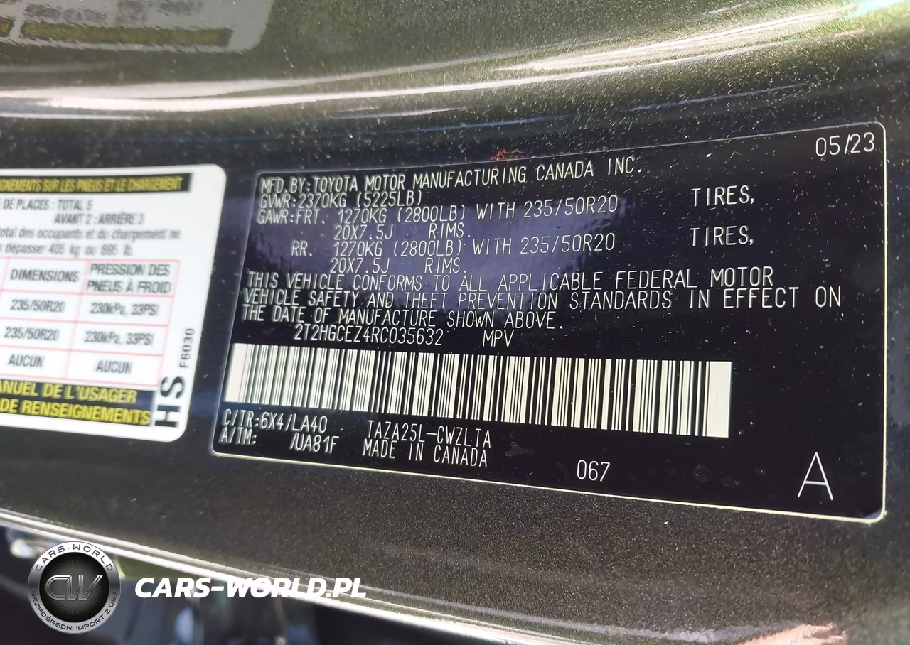 2024 Lexus Nx 350 Luxury VIN:2T2HGCEZ4RC035632 - 9