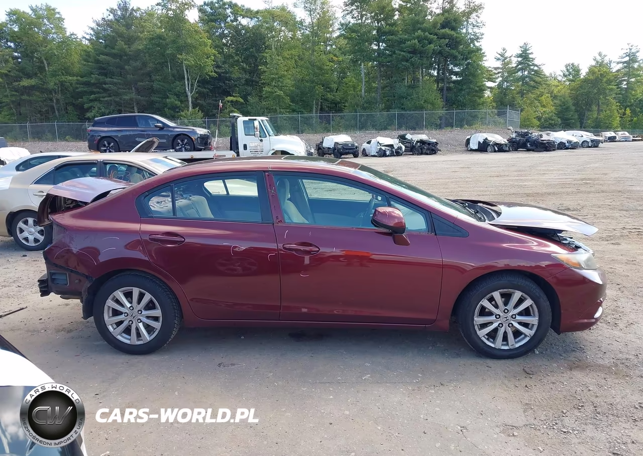 2012 Honda Civic Ex VIN:2HGFB2F8XCH509141 - 14
