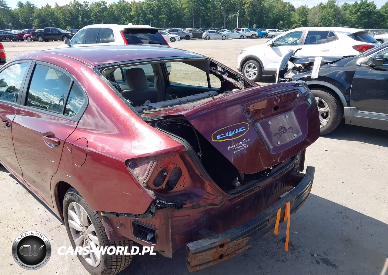 2012 Honda Civic Ex VIN:2HGFB2F8XCH509141 - 6