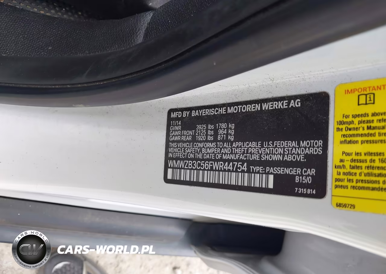2015 Mini Countryman Cooper VIN:WMWZB3C56FWR44754 - 9