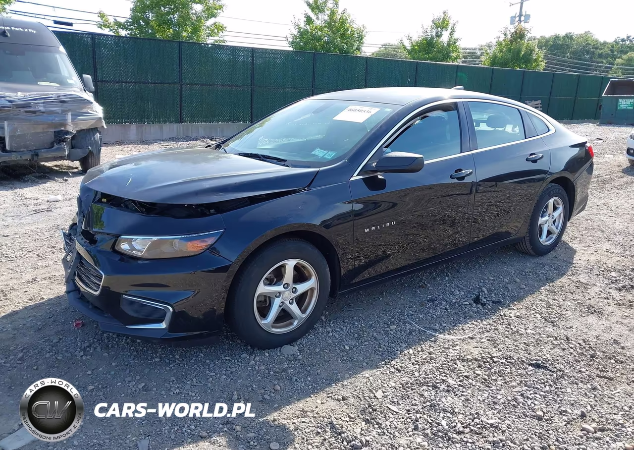 2017 Chevrolet Malibu Ls VIN:1G1ZB5STXHF144971 - 2