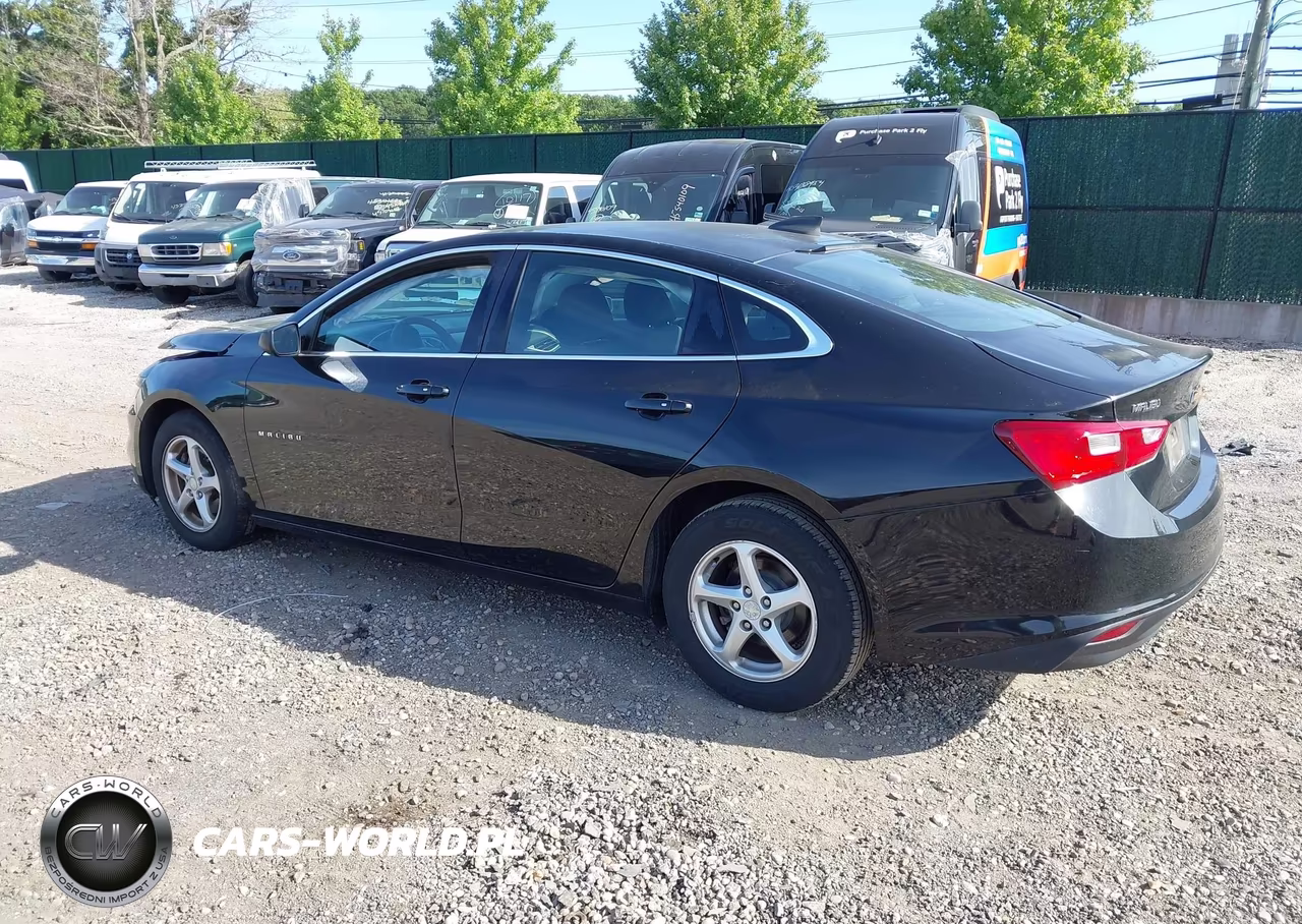 2017 Chevrolet Malibu Ls VIN:1G1ZB5STXHF144971 - 3