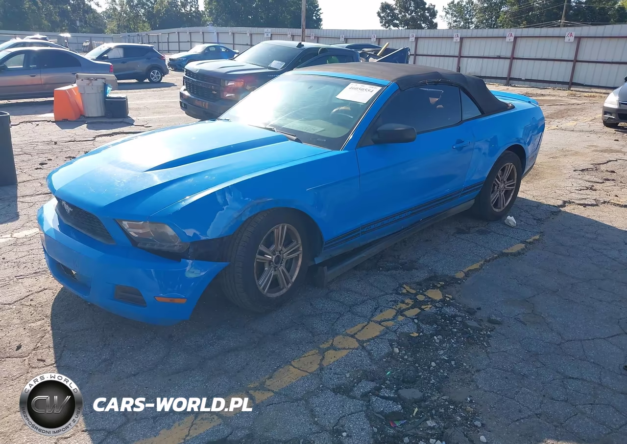 2012 Ford Mustang V6 VIN:1ZVBP8EM8C5273433 - 2