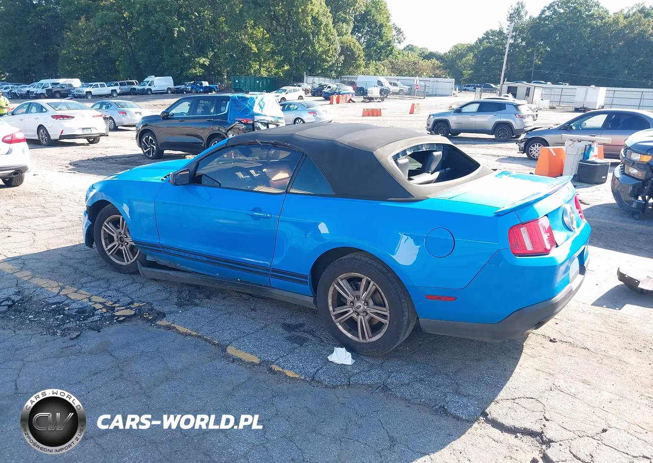 2012 Ford Mustang V6 VIN:1ZVBP8EM8C5273433 - 3