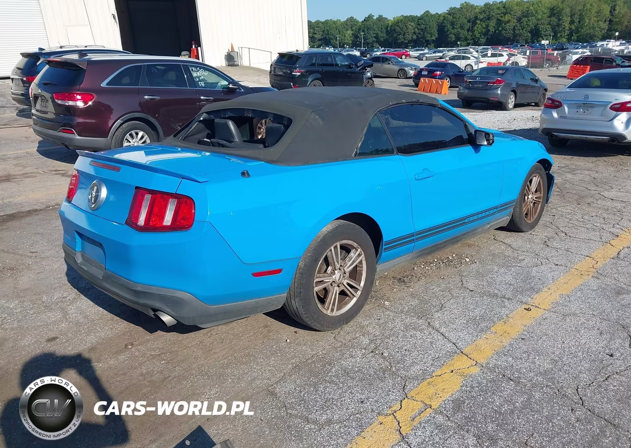 2012 Ford Mustang V6 VIN:1ZVBP8EM8C5273433 - 4