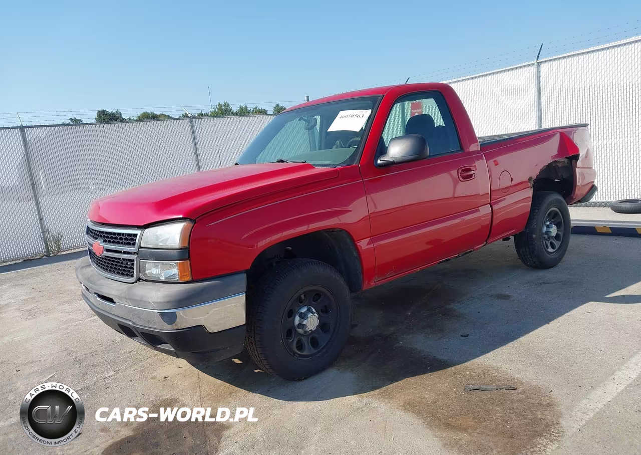 2006 Chevrolet Silverado 1500 Work Truck VIN:1GCEK14VX6Z262608 - 2