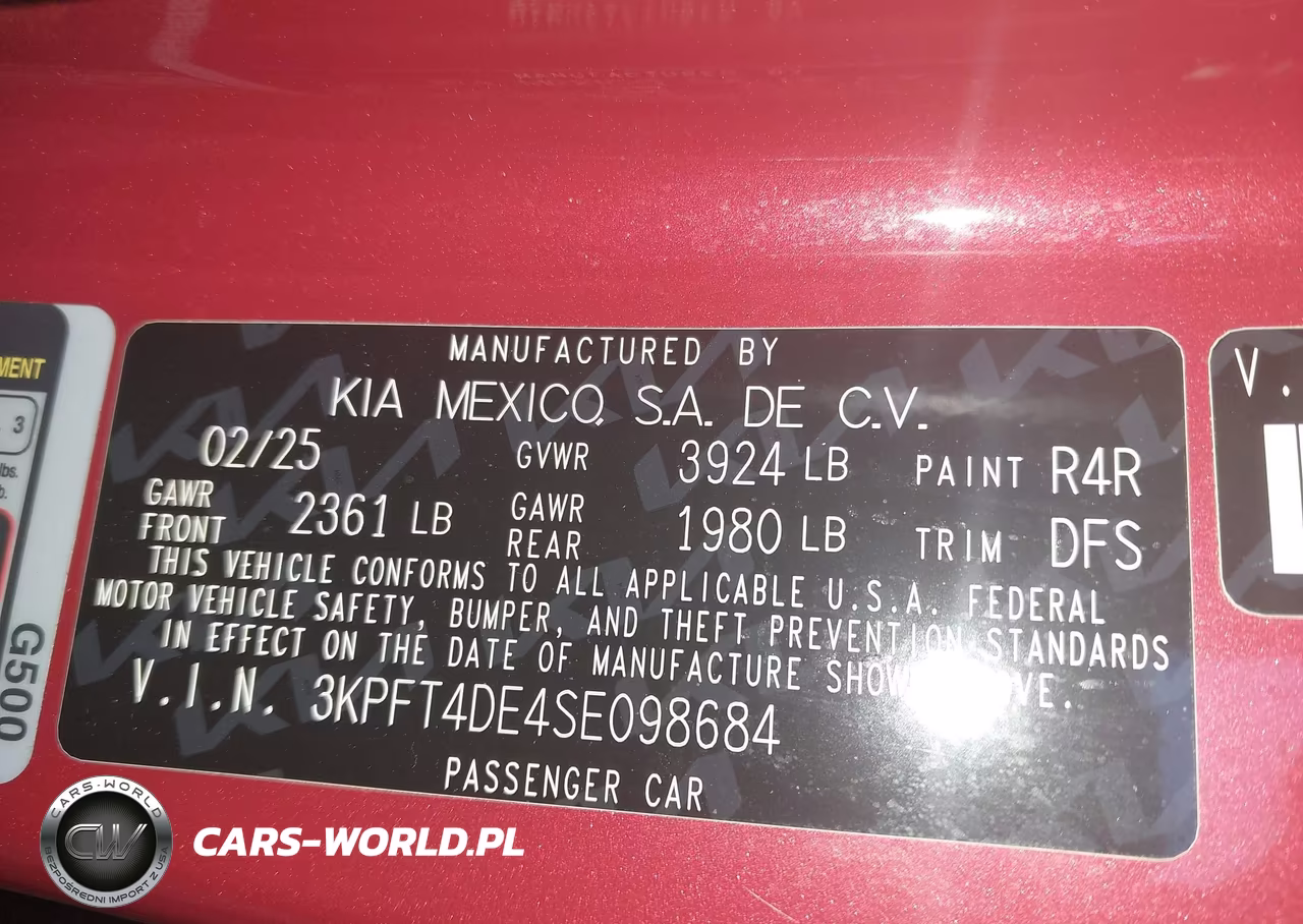 2025 Kia K4 Lxs VIN:3KPFT4DE4SE098684 - 9