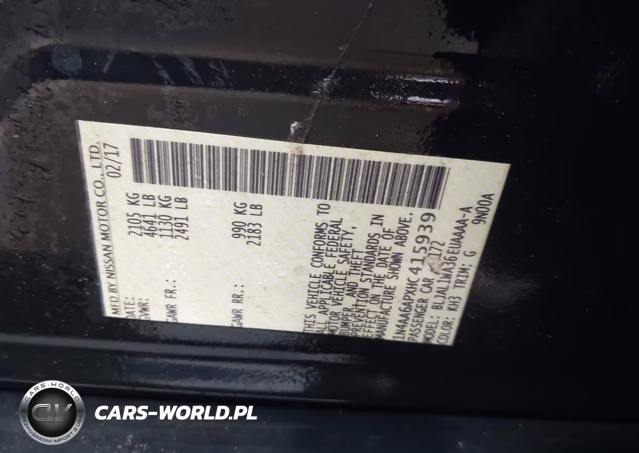 2017 Nissan Maxima 3.5 Sr VIN:1N4AA6APXHC415939 - 9