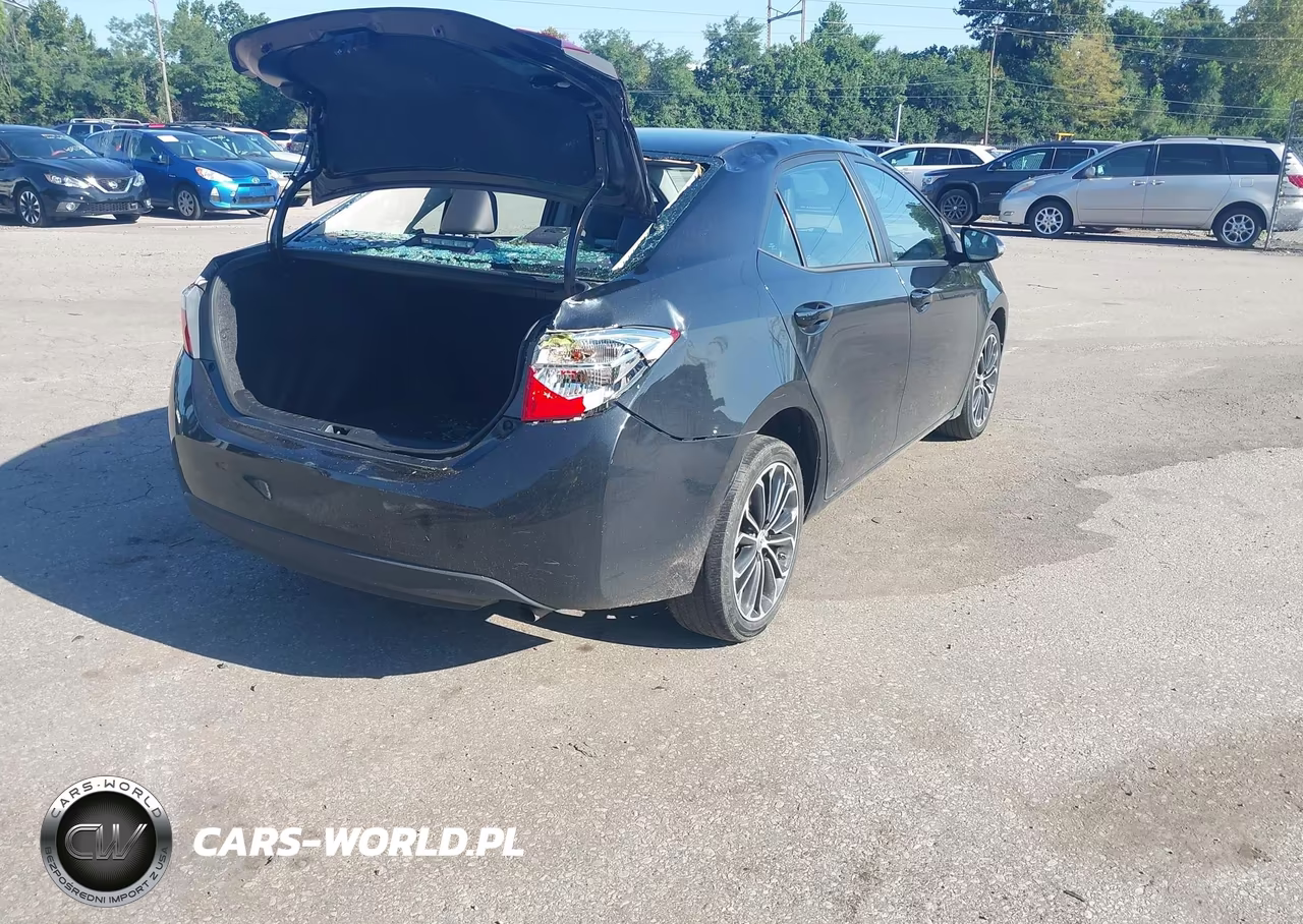 2015 Toyota Corolla S Premium VIN:2T1BURHE4FC274866 - 4