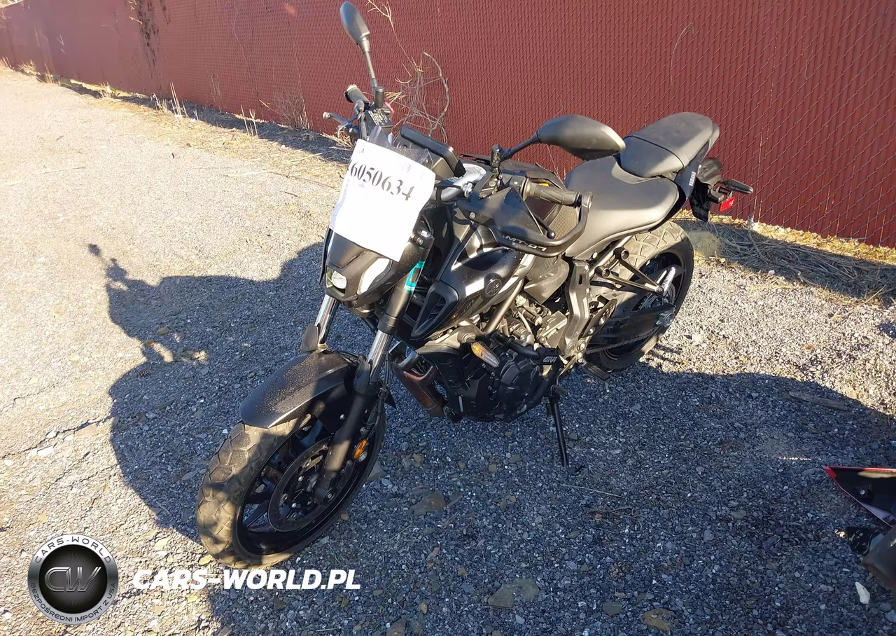 2024 Yamaha Mt07 VIN:JYARM32E3RA011082 - 2