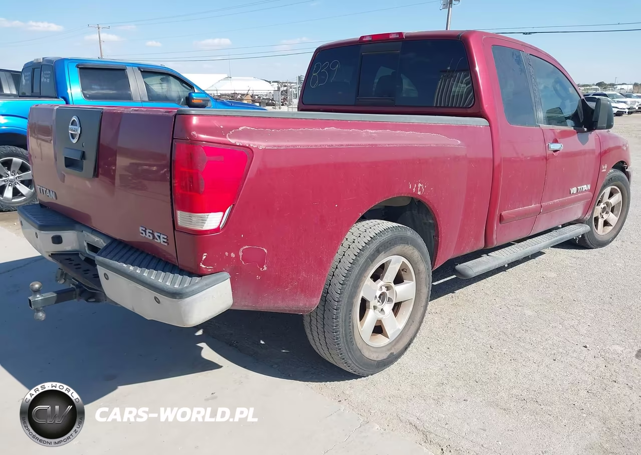 2007 Nissan Titan Se VIN:1N6BA06A67N220839 - 4
