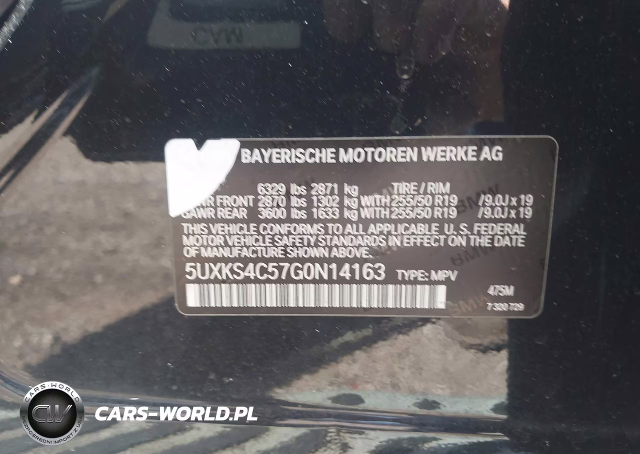 2016 BMW X5 xDrive35D VIN:5UXKS4C57G0N14163 - 9