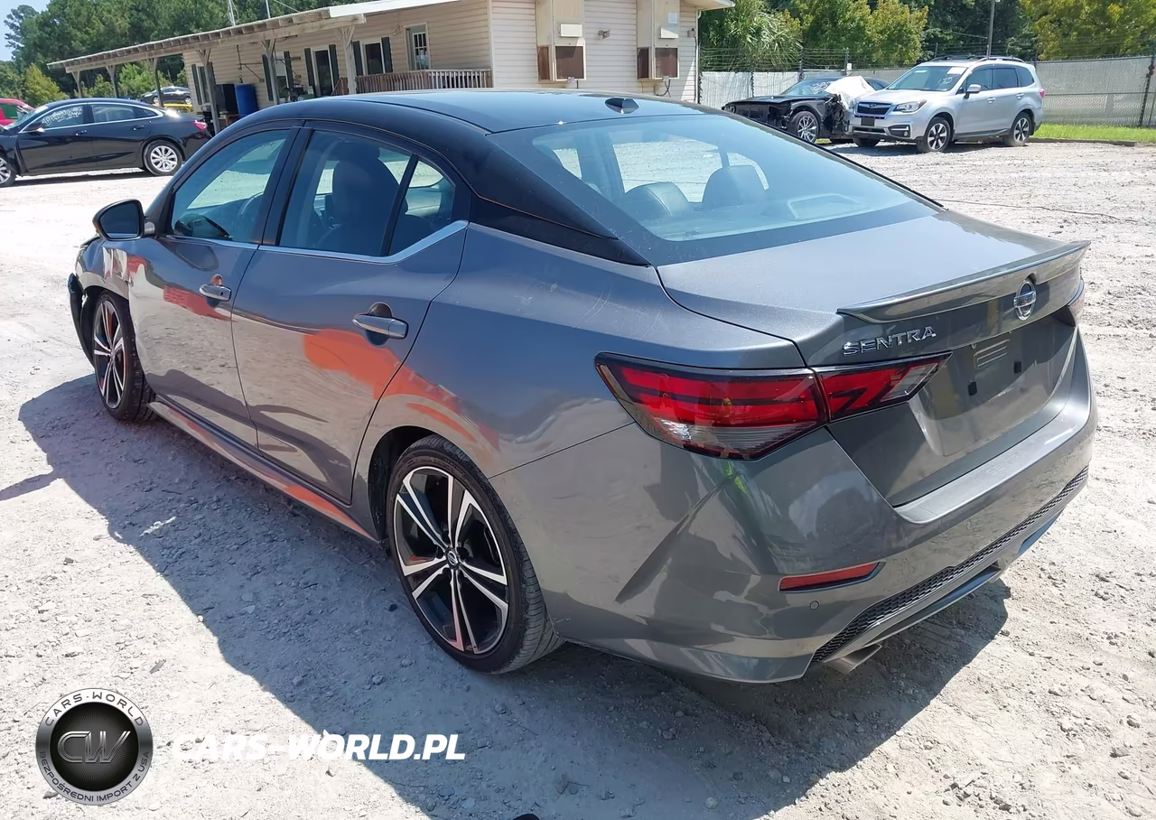 2021 Nissan Sentra Sr Xtronic Cvt VIN:3N1AB8DV2MY243603 - 3