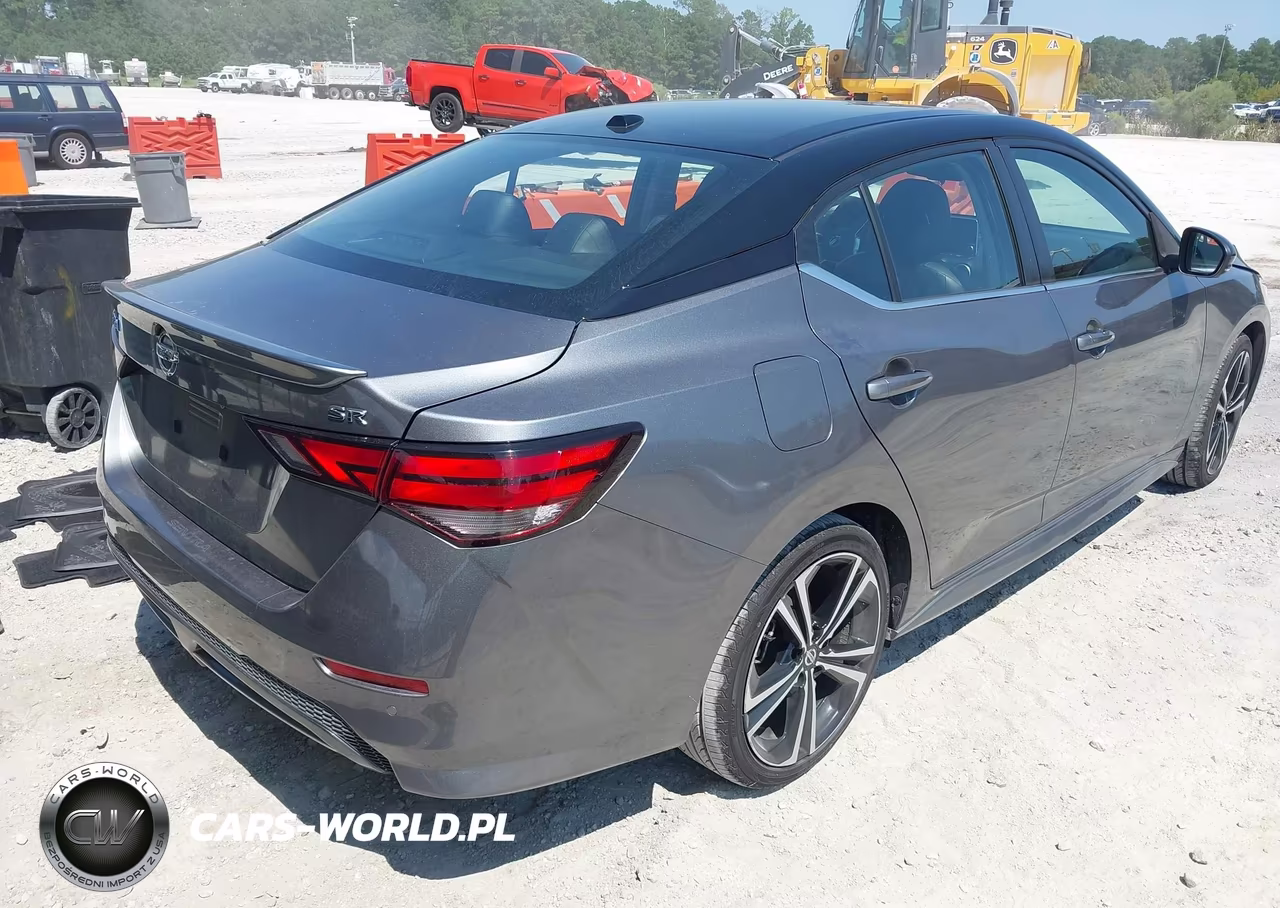 2021 Nissan Sentra Sr Xtronic Cvt VIN:3N1AB8DV2MY243603 - 4