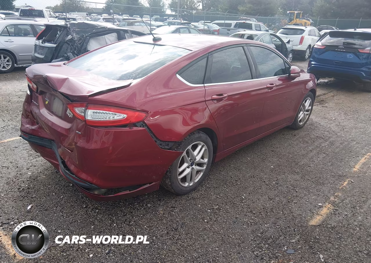 2016 Ford Fusion Se VIN:1FA6P0H79G5103749 - 4