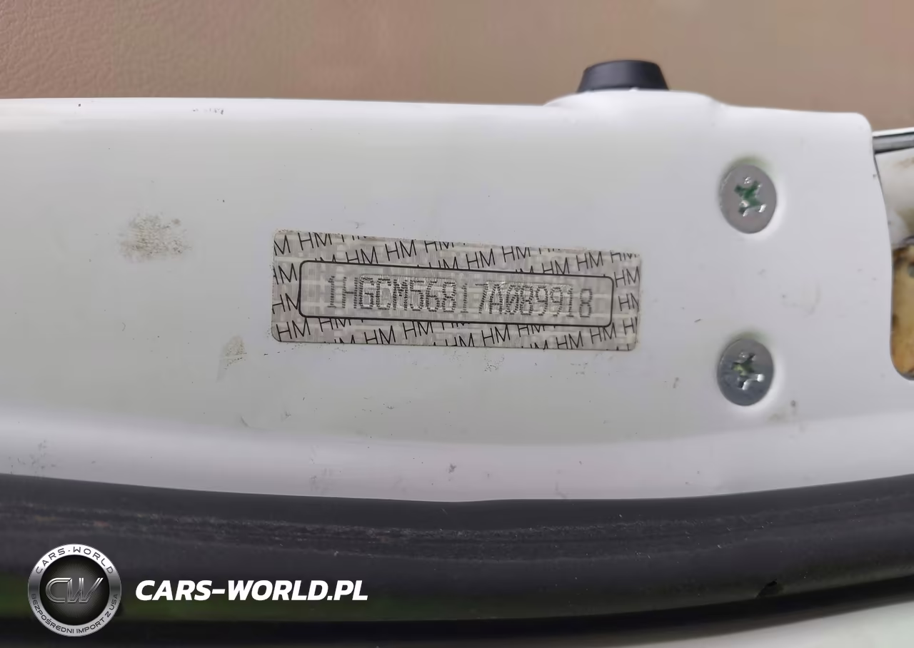 2007 Honda Accord 2.4 Ex VIN:1HGCM56817A089918 - 9