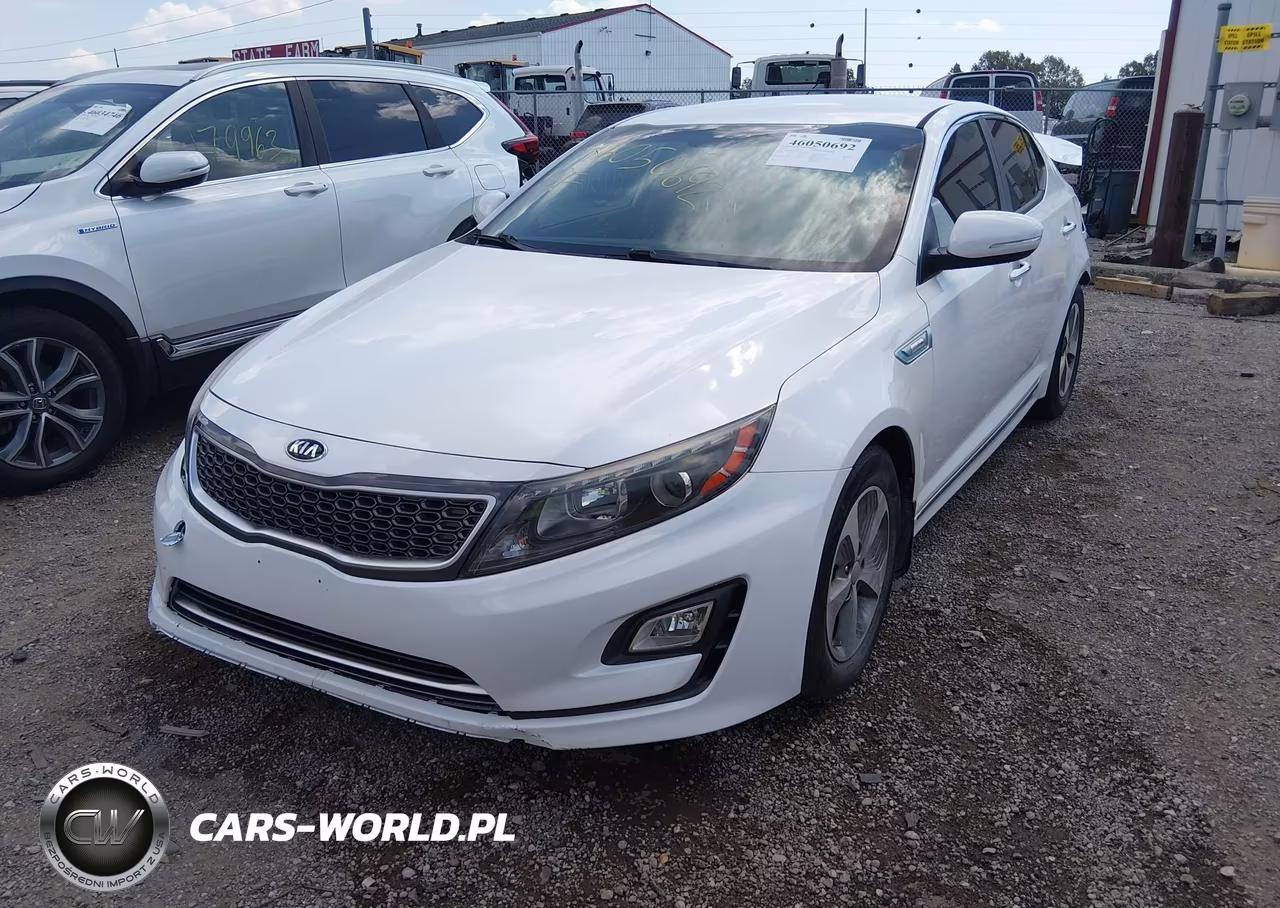 2016 Kia Optima Hybrid VIN:KNAGM4AD8G5096448 - 2