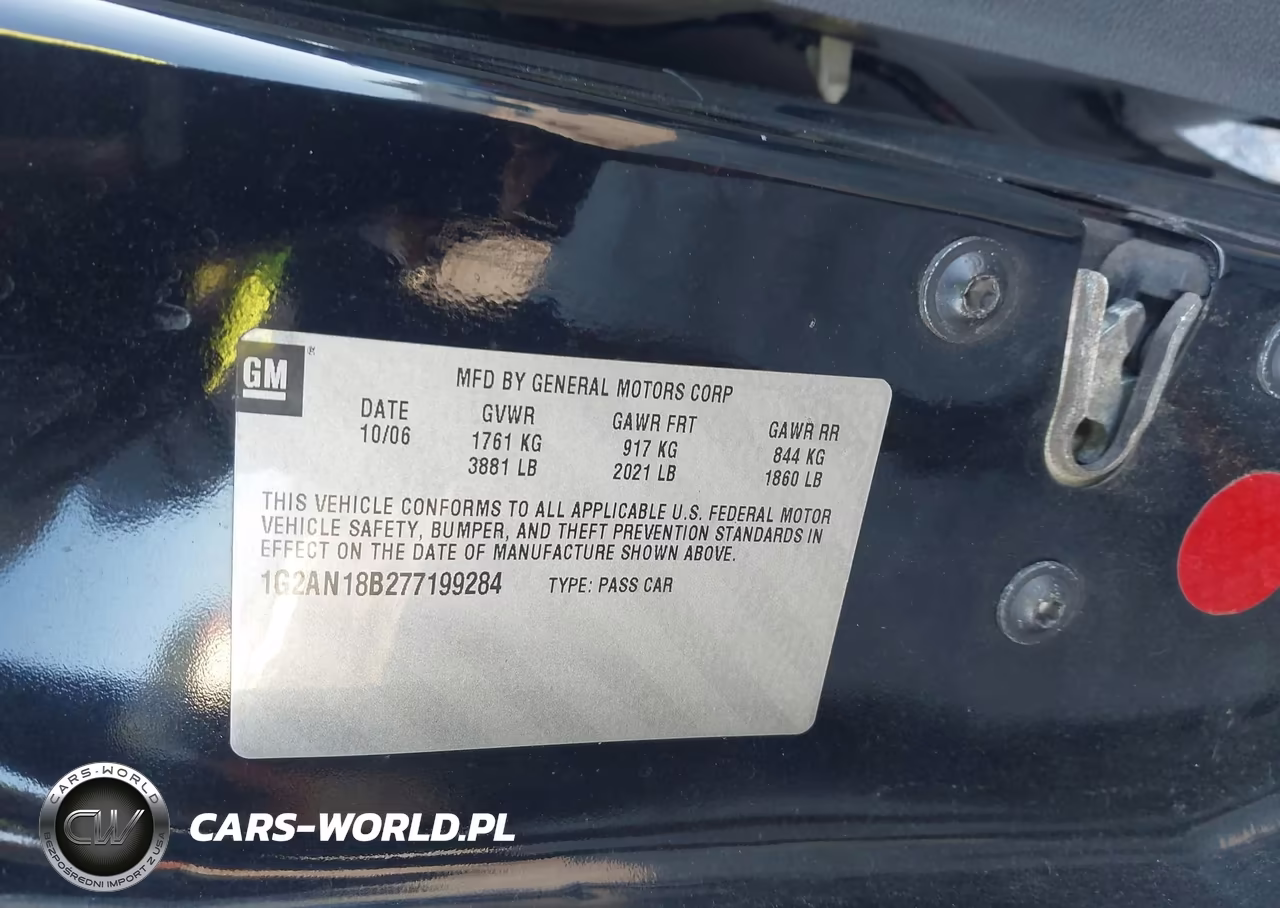 2007 Pontiac G5 Gt VIN:1G2AN18B277199284 - 9
