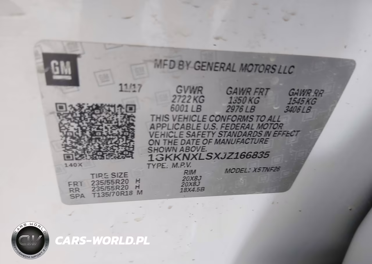 2018 GMC Acadia Denali VIN:1GKKNXLSXJZ166835 - 9