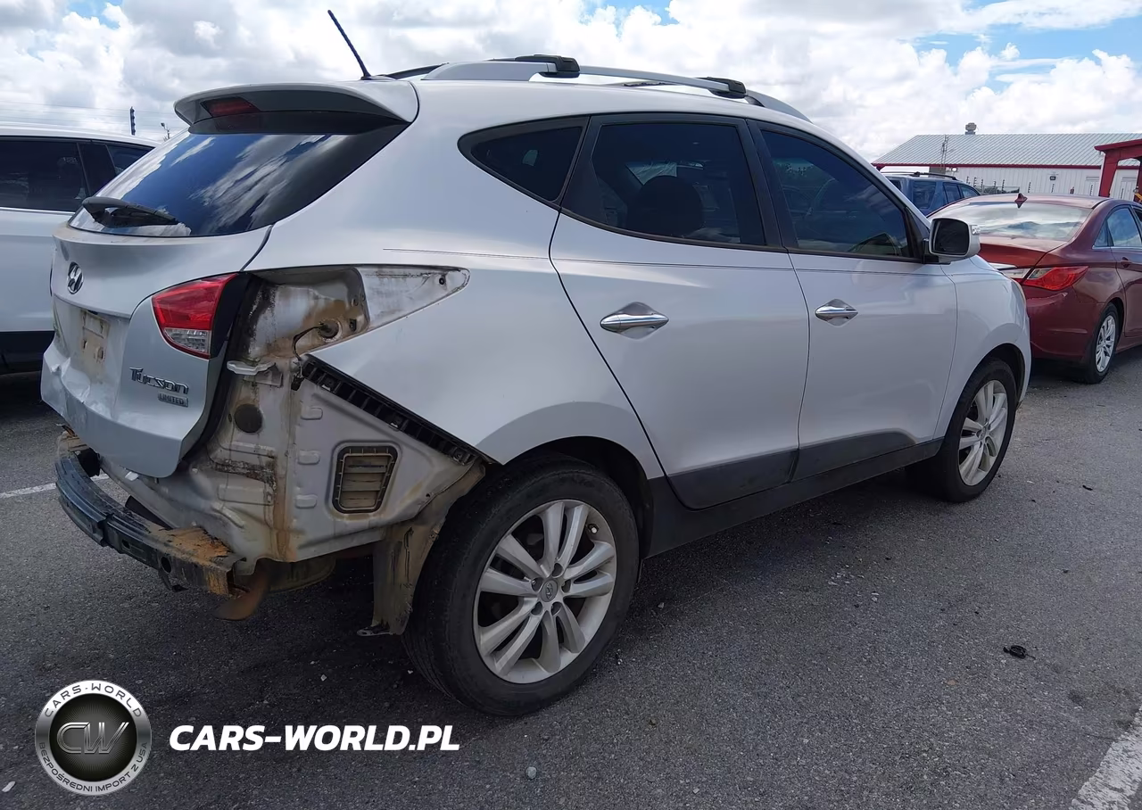 2012 Hyundai Tucson Limited VIN:KM8JU3AC2CU419852 - 4