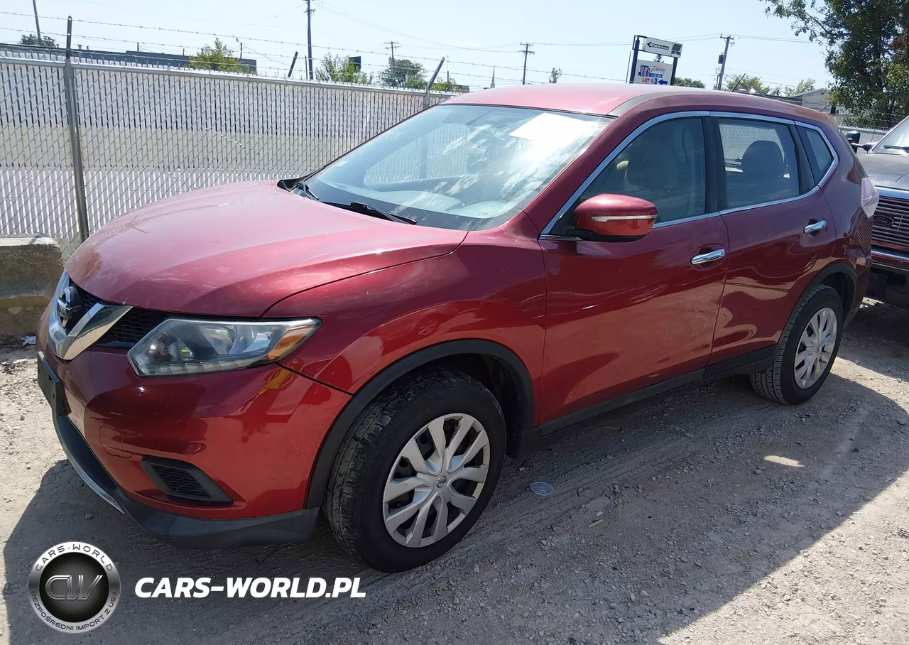 2015 Nissan Rogue S VIN:KNMAT2MT7FP507828 - 2