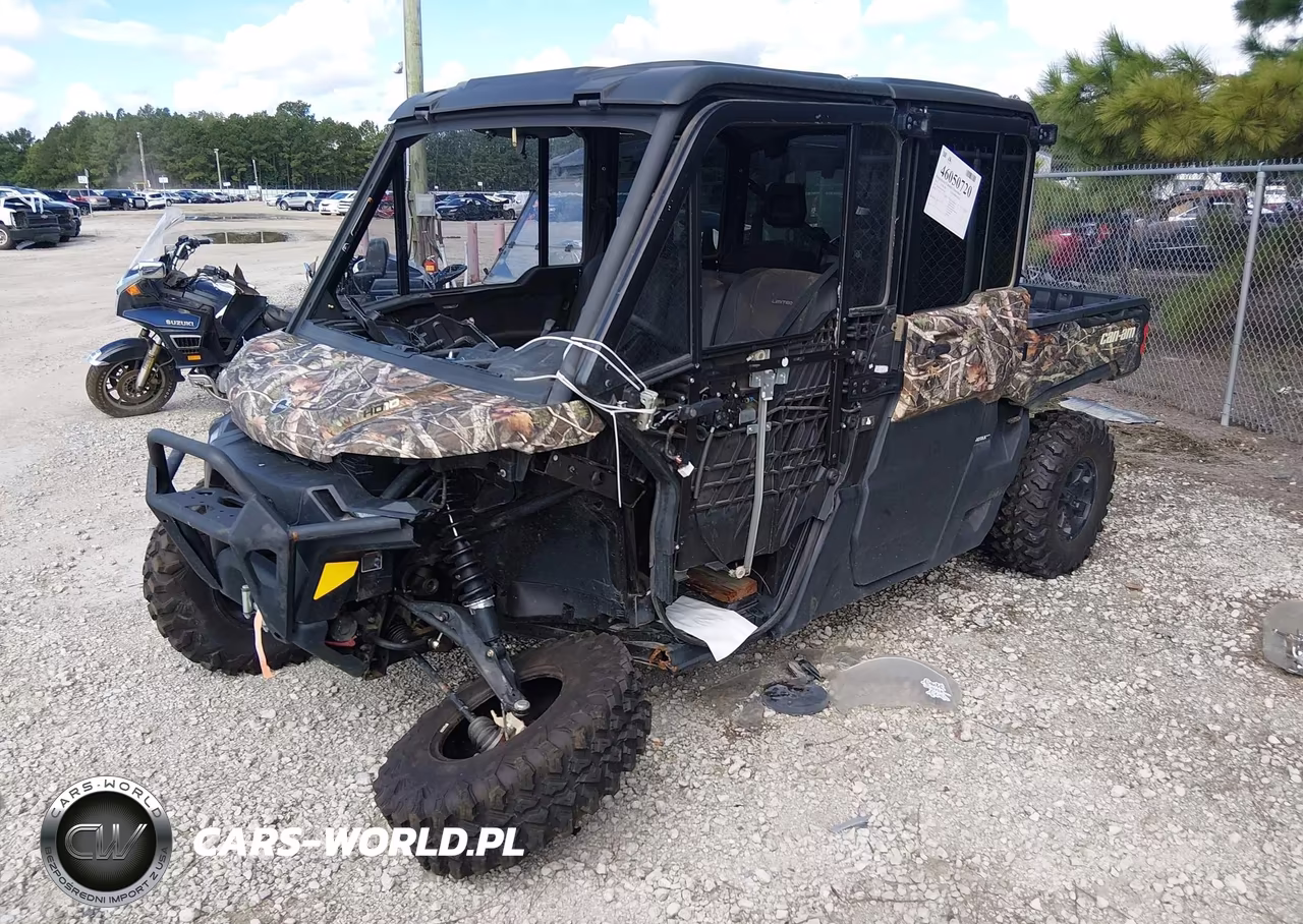 2025 Can-Am Defender Max Limited Cab Hd10-Lone Star Hd10 VIN:3JBUUAX4XSK012367 - 2
