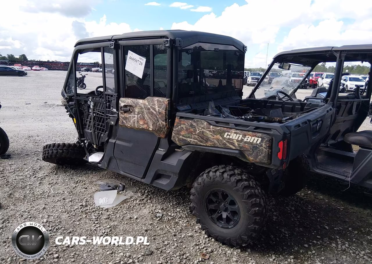 2025 Can-Am Defender Max Limited Cab Hd10-Lone Star Hd10 VIN:3JBUUAX4XSK012367 - 3