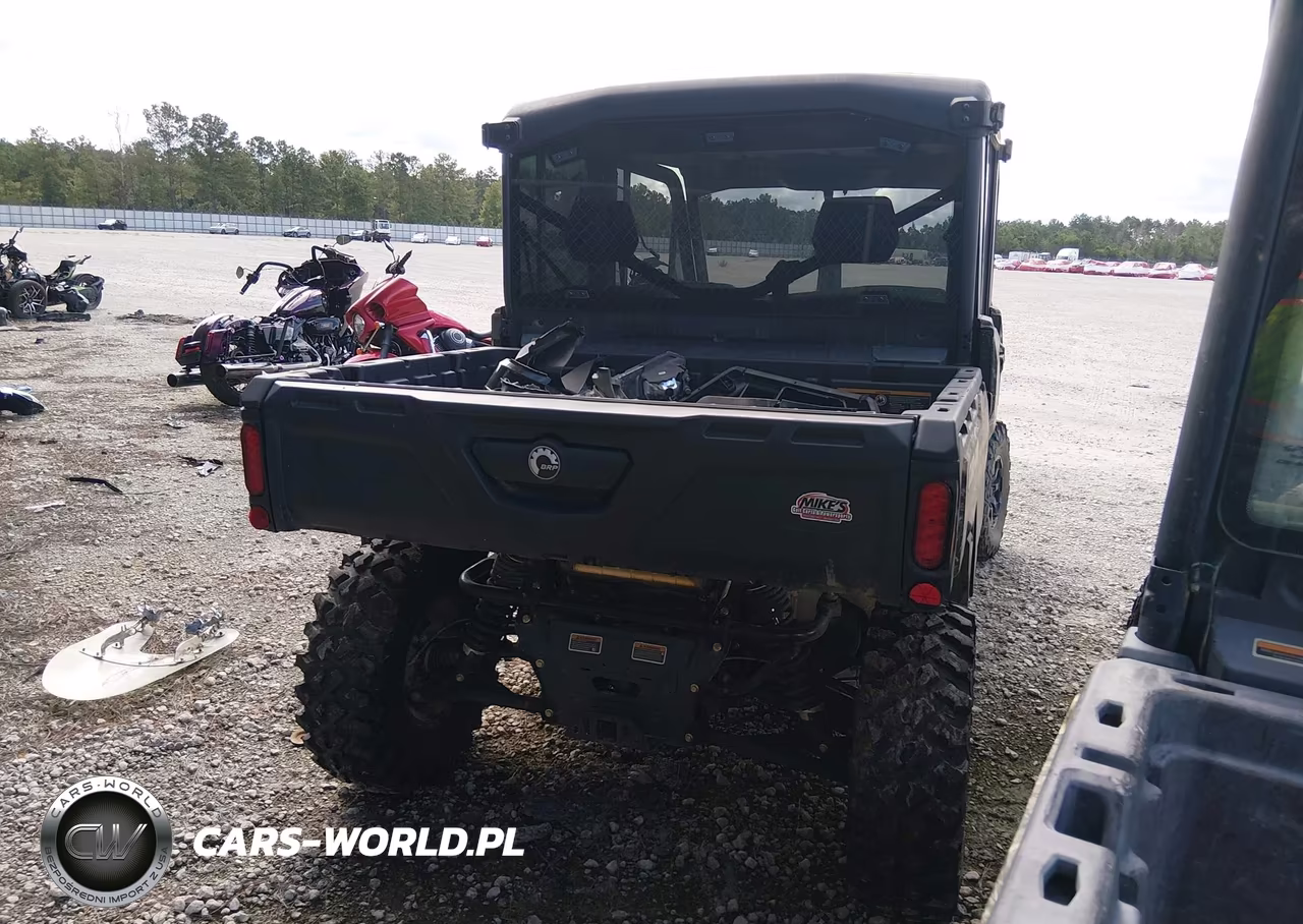 2025 Can-Am Defender Max Limited Cab Hd10-Lone Star Hd10 VIN:3JBUUAX4XSK012367 - 4