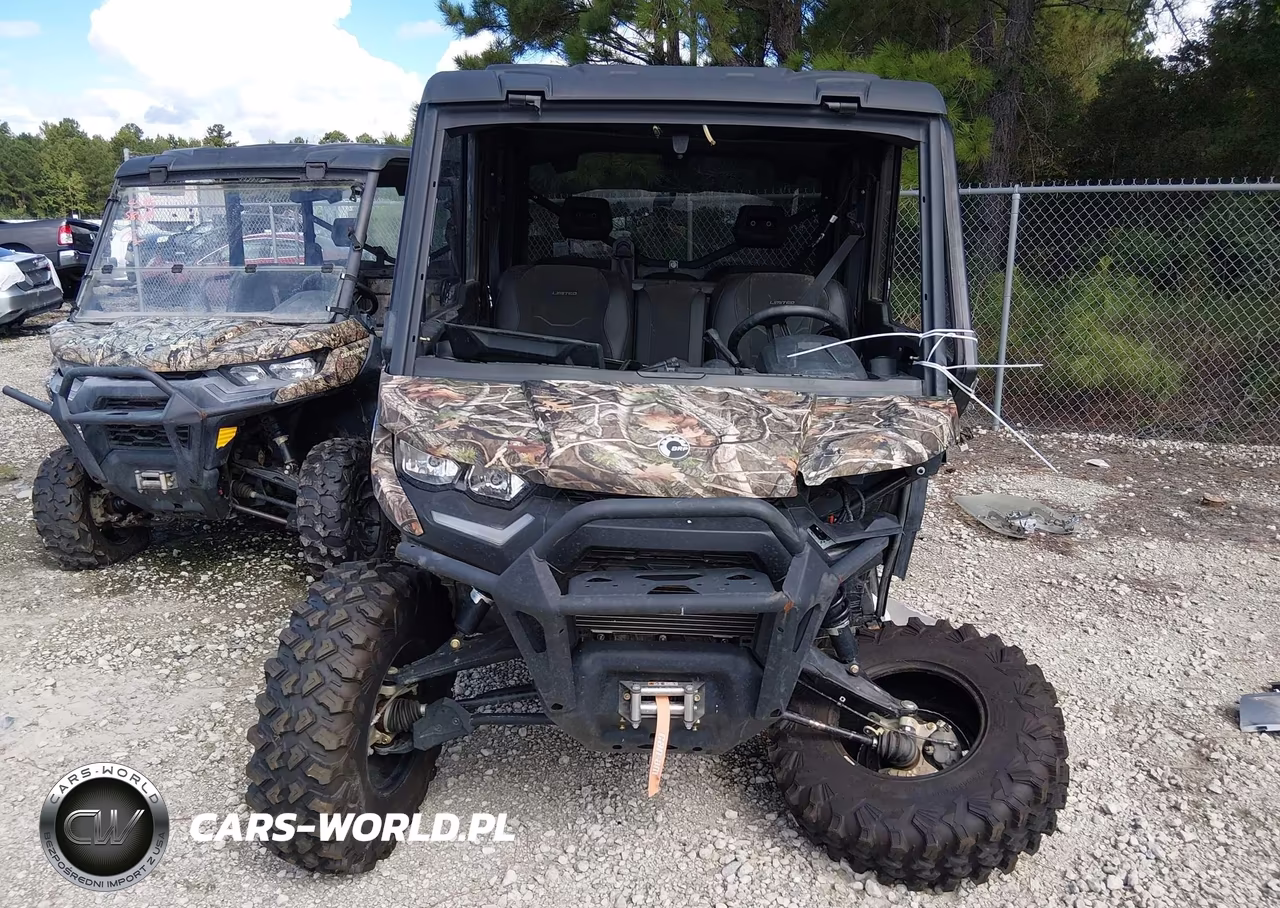 2025 Can-Am Defender Max Limited Cab Hd10-Lone Star Hd10 VIN:3JBUUAX4XSK012367 - 5